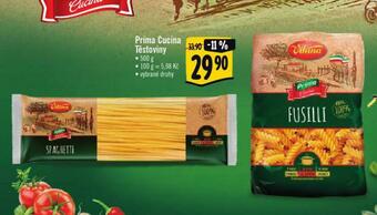 Albert Prima cucina těstoviny nabídka