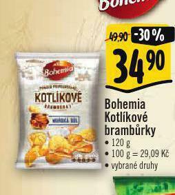 Albert Bohemia kotlíkové brambůrky nabídka