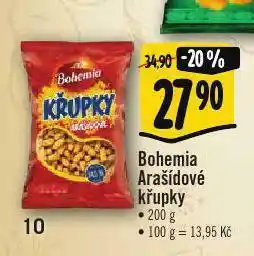 Albert Bohemia arašídové křupky nabídka