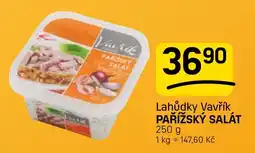 Flop Vavřík pařížský salát nabídka