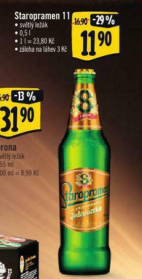 Albert Pivo staropramen 11 nabídka
