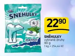 Flop Snehulky mentol nabídka