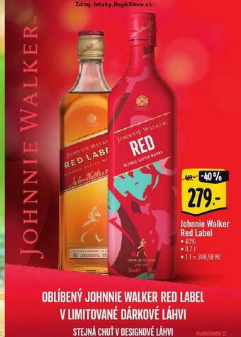 Albert Johnnie walker red label nabídka
