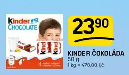 Flop Kinder čokoláda nabídka