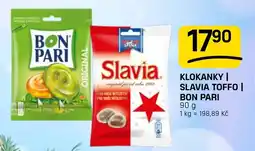 Flop Slavia toffo klokanky nabídka
