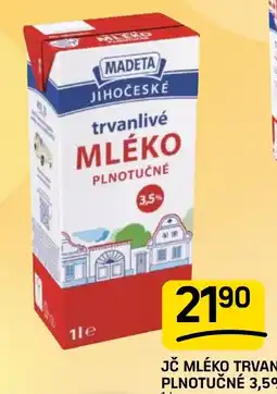 Flop Madeta trvanlivé mléko plnotučné nabídka