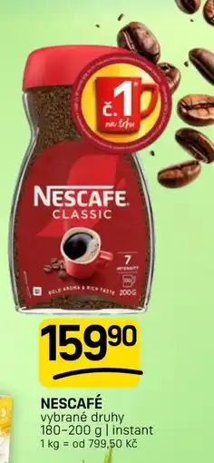 Flop Nescafé classic nabídka