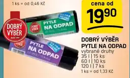 Flop Dobrý výběr pytle na odpad nabídka