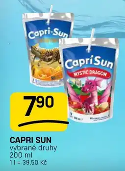 Flop Capri Sun vybrané druhy nabídka