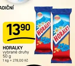Flop Horalky vybrané druhy nabídka