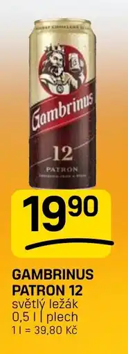 Flop Gambrinus Patron 12 nabídka