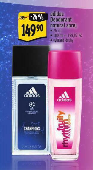Albert Adidas deodorant nabídka