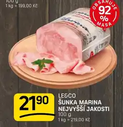 Flop Le&co šunka marina nejvyšší jakosti nabídka