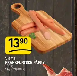 Flop Sláma frankfurtské párky nabídka