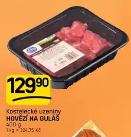 Flop Kostelecké uzeniny Hovězí na guláš nabídka