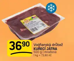 Flop Vodňanská drůbež kuřecí játra nabídka