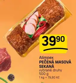 Flop Alimpex pečená masová sekaná nabídka