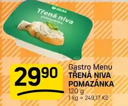 Flop Delika třená niva pomazánka nabídka