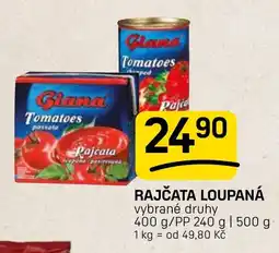 Flop Giana rajčata loupaná nabídka