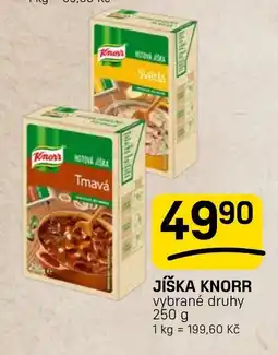 Flop Jíška Knorr vybrané druhy nabídka