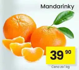 Kubík potraviny Mandarinky nabídka
