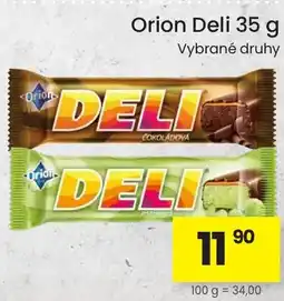 Kubík potraviny Orion Deli nabídka