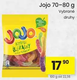 Kubík potraviny Jojo kyselé žížalky nabídka