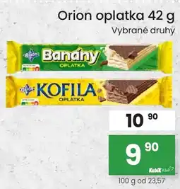 Kubík potraviny Orion oplatka nabídka