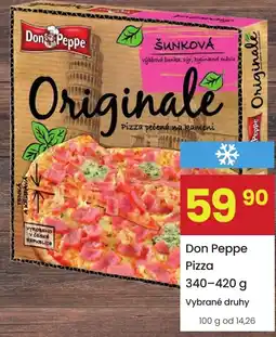 Kubík potraviny Don Peppe Pizza Šunková nabídka