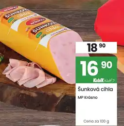 Kubík potraviny Kubík šunková cihla nabídka
