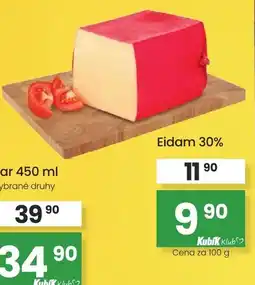 Kubík potraviny Eidam 30% nabídka