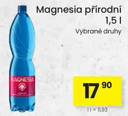 Kubík potraviny Magnesia přírodní nabídka