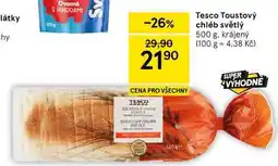Tesco Tesco Toustový chléb světlý nabídka