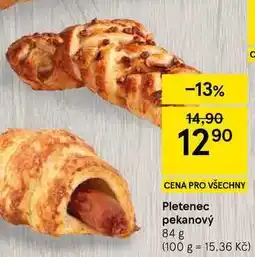 Tesco Pletenec pekanový nabídka
