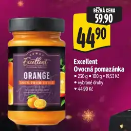 Albert Excellent ovocná pomazánka nabídka