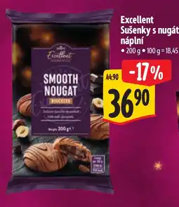 Albert Excellent sušenky s nugát náplní nabídka
