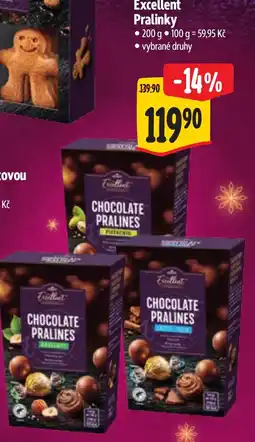 Albert Excellent pralinky nabídka