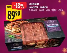 Albert Excellent Sváteční Tiramisu nabídka
