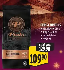 Albert Perla mletá káva nabídka
