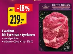 Albert Excellent Rib Eye steak s tymiánem nabídka