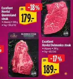 Albert Excellent Hovězí Queensland steak nabídka
