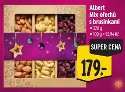 Albert Albert Mix ořechů s brusinkami nabídka
