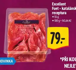 Albert Excellent Fuet - katalánská receptura nabídka