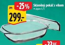 Albert Skleněný pekáč s víkem nabídka