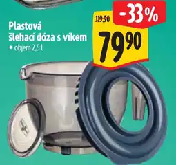 Albert Plastová šlehací dóza s víkem nabídka