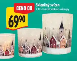 Albert Skleněný svícen nabídka