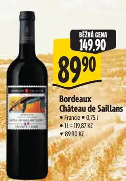 Albert Bordeaux Château de Saillans nabídka