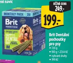 Albert Brit dentální pochoutky pro psy nabídka
