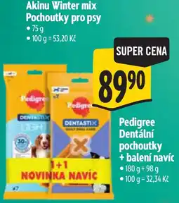 Albert Pedigree dentální pochoutky nabídka