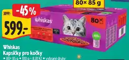 Albert Whiskas kapsičky pro kočky nabídka
